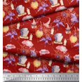 thumbnail image 3 of Soimoi Rayon Fabric Bat,Witch Hat & Magic Potion Halloween Print Fabric by Yard 42 Inch Wide, 3 of 3