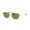 Pale Gold Frame / Green Lens, variant on RB3783 DREA BIO-BASED Square-Round Shape Sunglasses Gunmetal Frame | Orange Lens 53mm