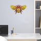 thumbnail image 4 of Bee Wall Art Bugs Escultura Colgante Artesanías de Metal Decorativas home and bar, 4 of 9