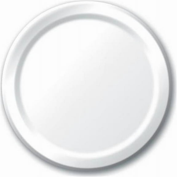 Creative Converting 50000B 10 in. White Paper Plate- 24 Count