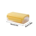 thumbnail image 2 of Japanese Butter Cutter and Sealed Packaging Container for Refrigerator Storage Cheese Preservation Hot Base Food Organizer, 2 of 3