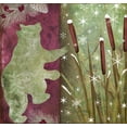 thumbnail image 2 of Sasha 21x20 White Modern Wood Framed Museum Art Print Titled - Cabin Christmas V, 2 of 4