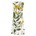 thumbnail image 5 of Puntoco Vestidos Mujer Fancy Women Impreso Elegante Estilo Casual Vestido con Cuello en V con Correa, 5 of 5