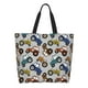 thumbnail image 1 of Easygdp Color Tractor Bolsas Tote para Mujer, Bolsos de Hombro para Viaje, Bolsos de Mano de Gran Capacidad para Compras y Trabajo, 1 of 8