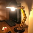 thumbnail image 2 of Desk Lamp Vintage Iron Excavator Model Led Night Stand Lamp Bedside Bedroom Table, 2 of 4