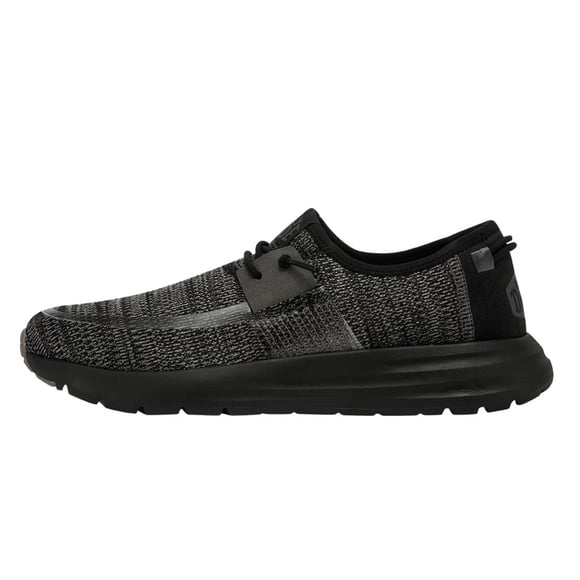 Zapatos HEYDUDE Sirocco Negro Noche con Parte Superior Textil