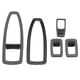 thumbnail image 1 of Cubierta del botón del interruptor de la ventana ANGGREK Fibra de carbono 5 piezas para BMW Serie 3 F30 2013-2018, 1 of 8