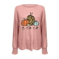 thumbnail image 5 of Jacenvly Workout Tops For Women Long Sleeve Print Womens Sweatshirts Crewneck Trendy Casual Soft Comfort Pullover Sweaters, 5 of 5