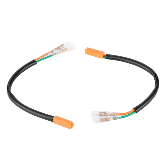 Turn Signal Wire Plugs, Simple Turn Signal Wiring Adapter 2-Pin Turn Signal Wire Plug For Z125 Z250 Z300 Z650 Z900