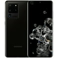 thumbnail image 1 of Restored Samsung Galaxy S20 Ultra 5G G988U (Fully Unlocked) 128GB Cosmic Black (Refurbished), 1 of 5