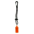 thumbnail image 1 of koolsoo Sifflet d'Urgence Marin avec Cordon Clip pour le Camping, la Randonnée, la Navigation de Plaisance -, Orange, 1 of 5