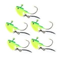 thumbnail image 4 of 5 uds cabeza pesca Jigs Swimbait Swing Jig Cabezas con cuchara Zulema Verde 10g Cabezas plomadas de agua salada, 4 of 6