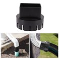 thumbnail image 3 of Downspout Adapter Down  Tubing Adapter PE ABS Plastic Drain Adapter Replacement Downpipe Converter Connector With Screws, 3 of 8