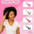 thumbnail image 3 of Scalp Massager & Head Scratcher for Weaves, Braids & Wigs – Head Massager Scalp Massage Tool for Instant Itch Relief – Gold, 3 of 5