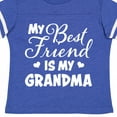 thumbnail image 4 of Inktastic My Best Friend is My Grandma with Hearts Boys or Girls Toddler T-Shirt, 4 of 5