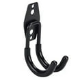 thumbnail image 2 of Garage Storage Utility Double Hooks Heavy Duty Garage Hooks Hangers Wall Mount Holder Garage Organizer for Power Tools, Bikes, Ladders, Ropes, Hoses, Bulk Items Storage Style 1 Large, 2 of 8