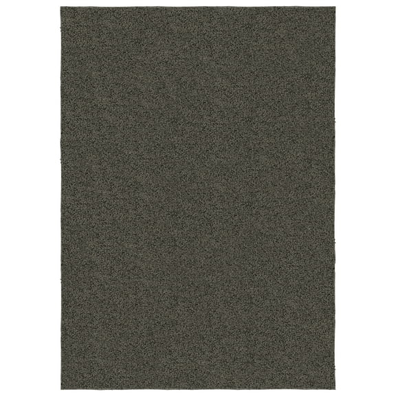 Garland Rug Skyline Shag Cinder Gray Indoor Area Rug, 4' x 6'