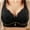 Black, variant on Womens Bras,Shaping Plus Size Summer Bras for Womens,Woman's Embroidered Glossy Comfortable Breathable Bra Underwear No Rims