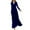 C-Blue690, variant on Long Sleeve Dresses For Women Wedding Guest Dress Velvet Maxi Evening Gown V Neck Solid Color Flowy A Line Trendy Dresses