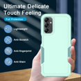 thumbnail image 5 of Designed for Samsung Galaxy A14 5G & Galaxy A14 5G Case,Heavy-Duty Tough Rugged Lightweight Slim Shockproof Protective Men Women Phone Case Cover for Galaxy A14 5G,(6.8",2022)[Mint Green], 5 of 13