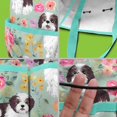 thumbnail image 5 of Garden Tool Bag,Shih Tzu Dog and Flower Floral Garden Tool Organizer,Garden Gifts,Waterproof Multi-Pocket Garden Tool Storage 11.8x5.5x11.4 Inch(Tools NOT Included), 5 of 6