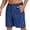 Mazarine Blue, variant on Men's UPF 50  7" Inseam Hiking Shorts with 27 Zipper Pockets Water Resistant Quick Dry Lightweight for Outdoor Fishing