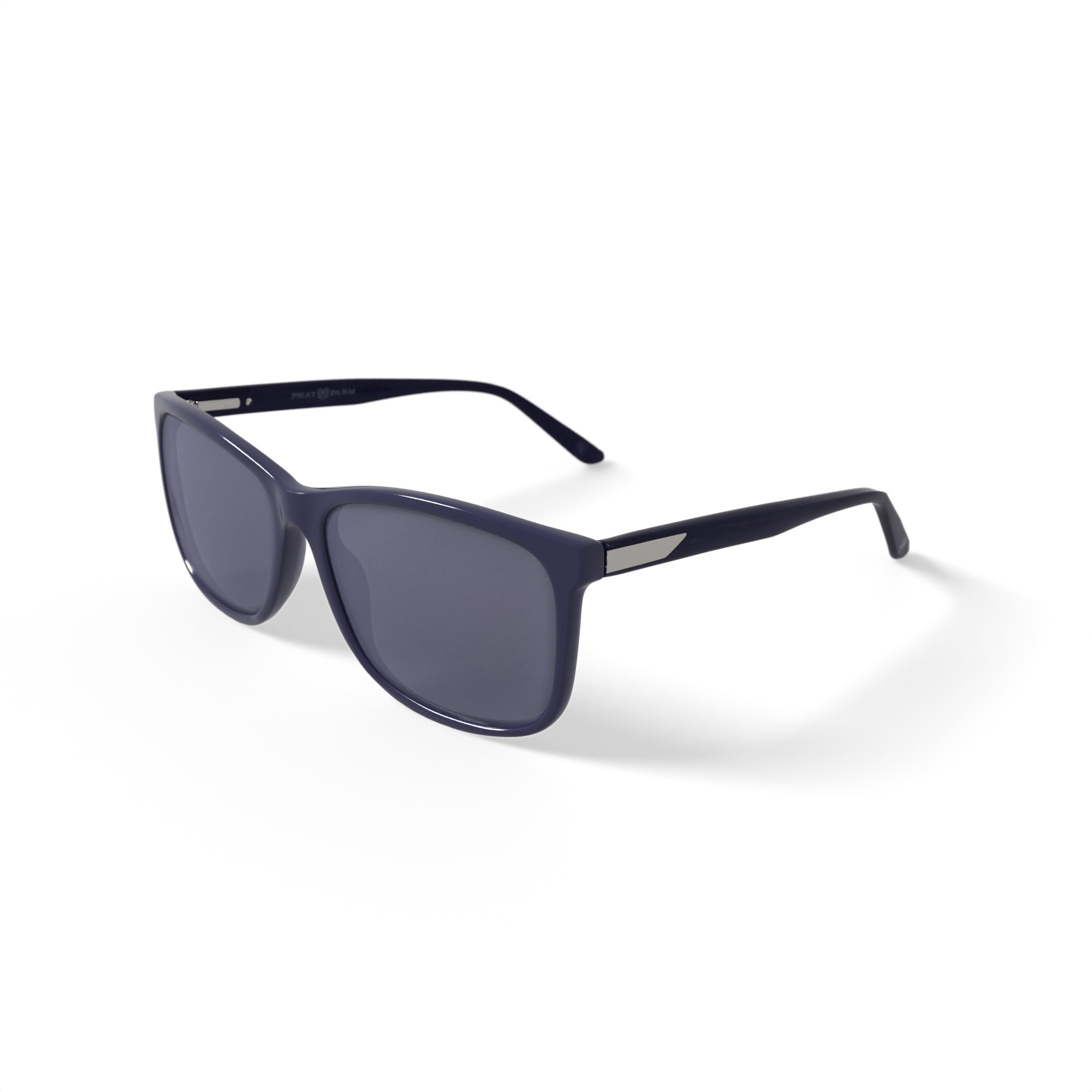 Phat Farm Rx'able Mens Sunglasses, Hv111, Navy, 61.0-16.5-150, with Case