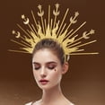 thumbnail image 4 of Giaone Radiances Crown Headpiece SunGoddess Headband Party Props Dressingup, 4 of 15