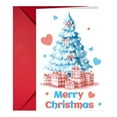 thumbnail image 1 of BKER Festive Holiday Greeting Card With Envelope For Celebrations And Seasonal Wishes Perfect For Family And Colleagues, 1 of 3