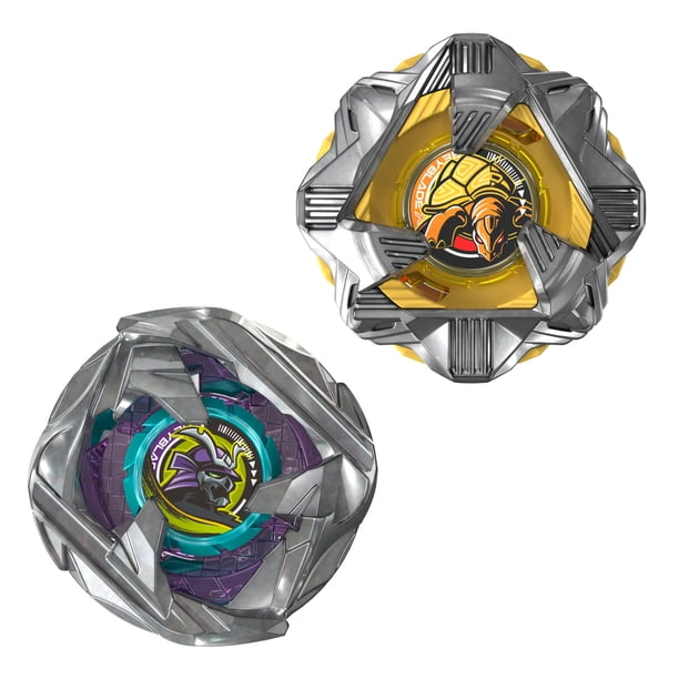 Beyblade X Calibur Samurai 6-70M BX & Obsidian Shell 3-85S BX Duel