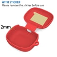 thumbnail image 5 of WUWOCJ Case Compatible with EarFun Air Pro 3 Full Protective Silicone Skin Accessories Charging Case with Keychain (Red), 5 of 5
