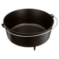thumbnail image 5 of Lodge 14" / 10 Quart Seasoned Cast Iron Deep Camp Dutch Oven, 5 of 7