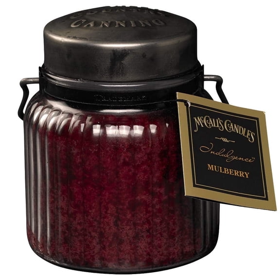McCall’s Candles | Mulberry | 18 oz Scented Candle | Indulgence Collection | USA-Poured | Double Wick | Tart & Sweet Berry Fragrance