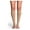 Chai, variant on Sigvaris Style 841 Soft Opaque 15-20 Open Toe Knee High Compression Stockings Black ML Long