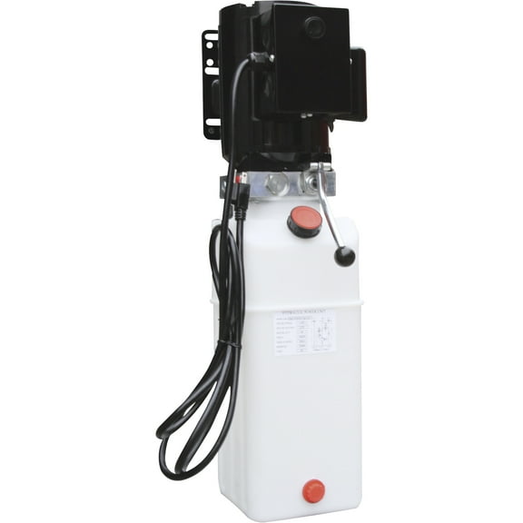 NorTrac Auto Hoist AC Power Unit, 115V, 1 GPM, 2900 PSI, Vertical Mount