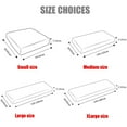 thumbnail image 2 of Chair Sofa Seat Cushion Slipcovers Couch Cushion Cover Stretch Furniture Protector for Kids  Pets string printed elastic materia, 2 of 7