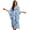 Blue Peacock Feather Pink, variant on Xixirimido White Cherry Blossom Grey Print Women's Kaftan Dresses Plus Size Beach Cover Up V-Neck Batwing Sleeve Swimsuit Coverup Summer Caftan Dress