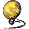 thumbnail image 1 of 12V Headlight Universal Vintage Motorcycle Headlight 5 Inch Round Motorcycle Amber Lens 5 Inch Round Motorcycle, 1 of 5