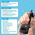 thumbnail image 4 of Otamatone Melody Portable Small Size Electronic Keychain Musical Toy from Japan - Black, 4 of 7