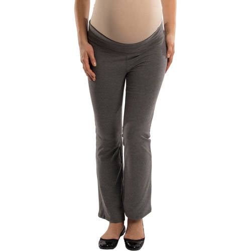 Great Expectations - Maternity Yoga Pants with Roll Down Waistband ...