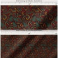 thumbnail image 2 of Soimoi Cotton Voile Fabric Artistic Paisley Decor Fabric Printed Yard 56 Inch Wide, 2 of 7