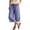 *Purple, variant on VBVC Women's Cotton Linen Drawstring Barrel Pant , Wide Leg Cropped Pants For Women , Ladies' High Waisted Summer Capris with Pockets,Beige,S-3XL