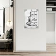 thumbnail image 4 of Zen Bathroom Wall Art Buddha Meditation Pictures Wall Decor Zen Inspirational Spiritual Quotes Canvas Print Painting Framed Home Decorations Artwork For Office Bathroom Bedroom Yoga Room 12''x16'', 4 of 6