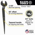 thumbnail image 4 of Klein Tools Spud Wrench 1-1/8 Inch Us Reg Nut, 4 of 9