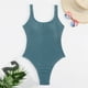 thumbnail image 3 of WILLBEST Trajes de Baño de Natación Para Mujer Trajes de Baño de Cintura Alta Para Mujer Traje de Baño Cruzado Con Lazo En La Espalda Traje de Baño Monokini Traje de Baño de 1 Pieza, 3 of 4