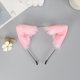 thumbnail image 1 of Diadema con orejas de gato y zorro de simulación hecha a mano, diadema con orejas de bestia de peluche, accesorios para vestido de cosplay, accesorios para tocado, 1 of 6