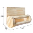 thumbnail image 4 of EastVita Rabbit Hay Rack, Guinea Pig Hay Feeder, Foldable Multi-Functional Fixed Type Wooden Hay Feeder Rabbit For Guinea Pigs, Chinchilla, Small Pets, 4 of 6