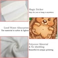 thumbnail image 5 of Hanging Towels 1 Pcs, Dish Towels Hedgehog Lying in The Spring Flowers Absorbent Hand Towels with Hanging Loop Washcloth for Bathroom Kitchen, 5 of 6