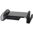 thumbnail image 1 of Safco Produits Support de Moniteur Maillé Modèle, Onyx Noir (2159BL), 1 of 3