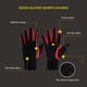 thumbnail image 4 of 1 par de guantes de ciclismo guantes con pantalla táctil guantes de invierno a prueba de viento para ciclismo correr Fitness Camping senderismo montar, 4 of 8